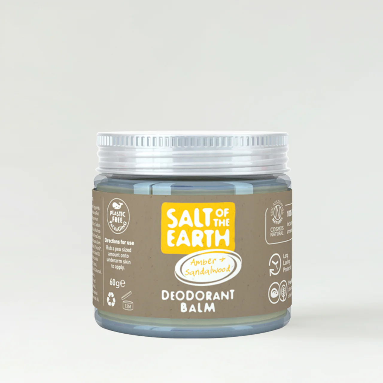 Salt of the Earth Amber & Sandalwood Natural Deodorant Balm