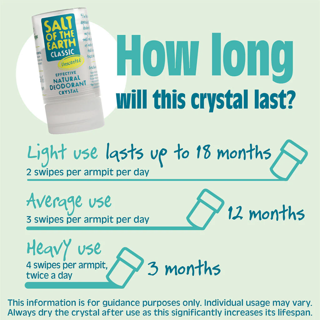Salt of the Earth Classic Crystal Deodorant - Image 5