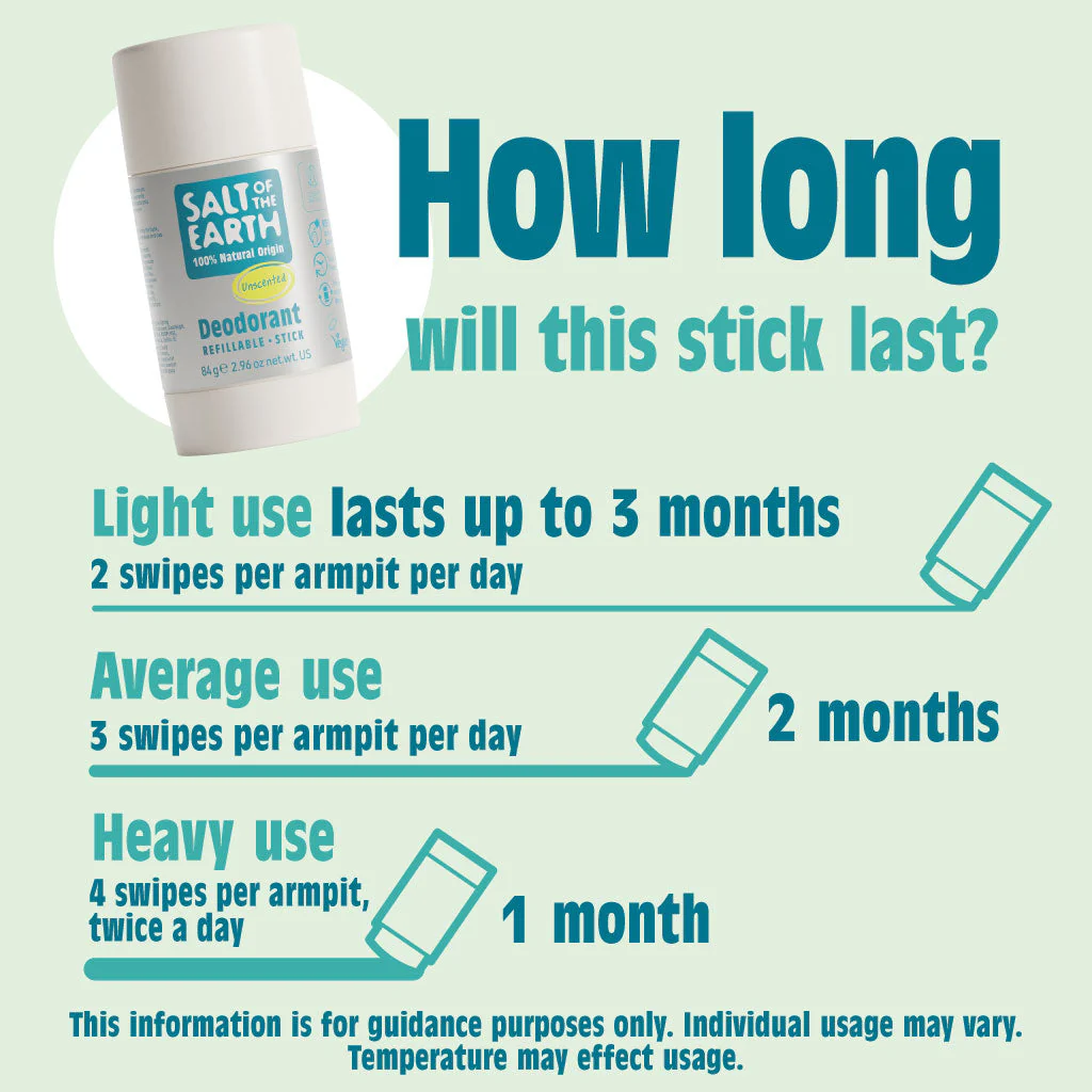 Salt of the Earth Natural Deodorant Stick - Image 4