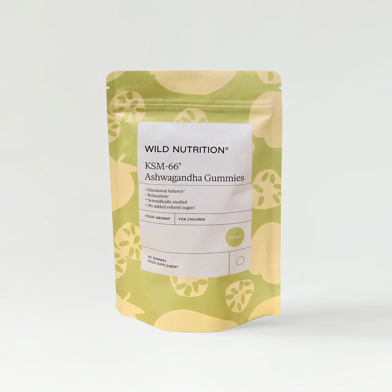 Wild Nutrition Children's KSM-66®  Ashwagandha Gummies
