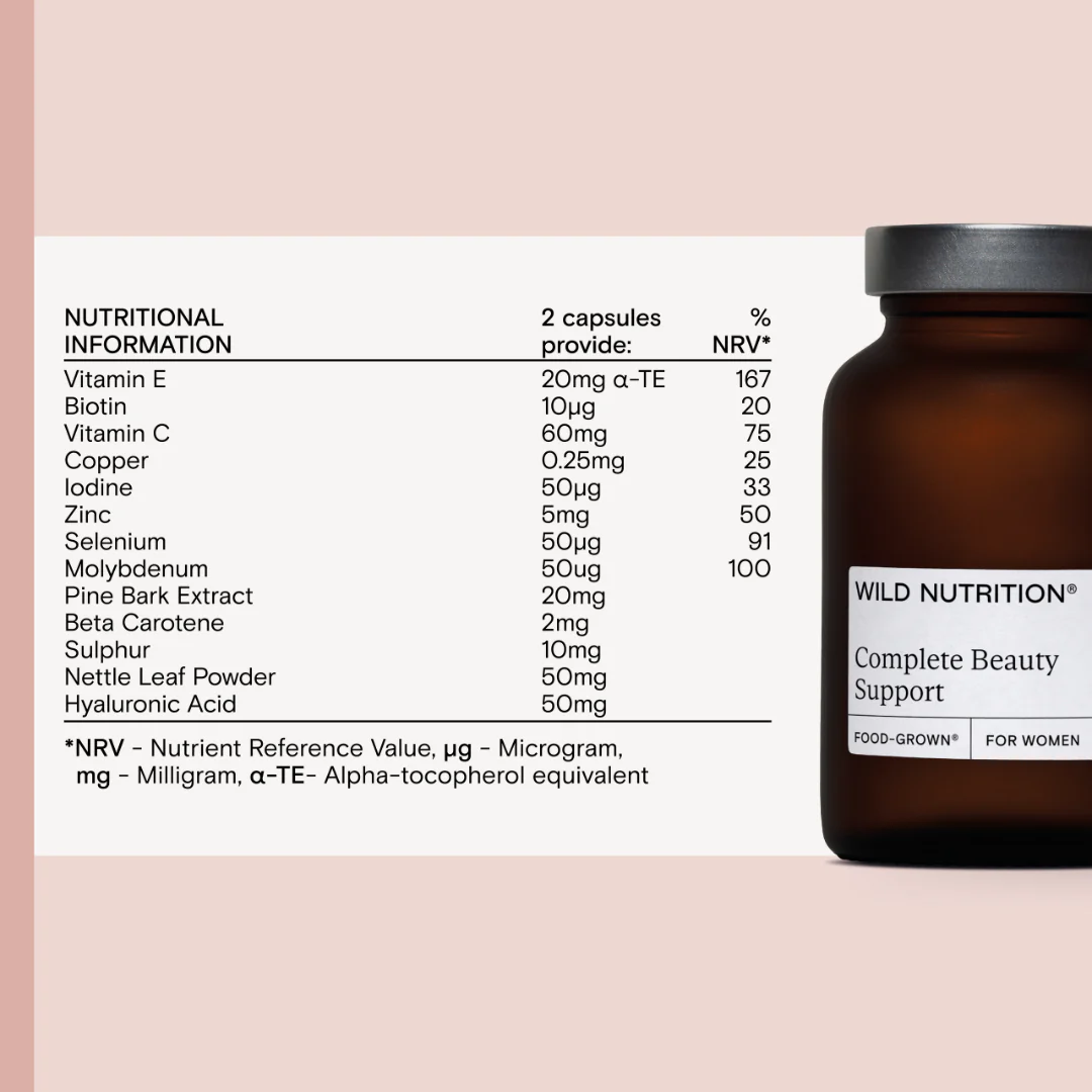 Wild Nutrition Food-Grown® Complete Beauty Support - Image 8