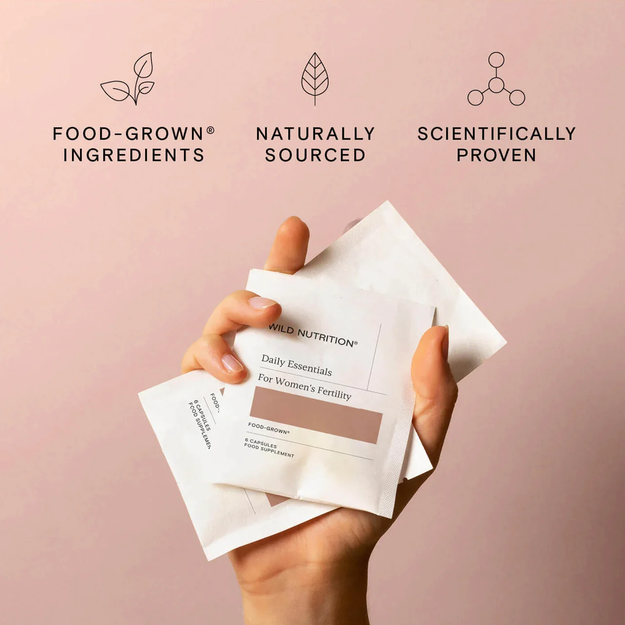 Wild Nutrition Daily Essentials for Women's Fertility - Image 3