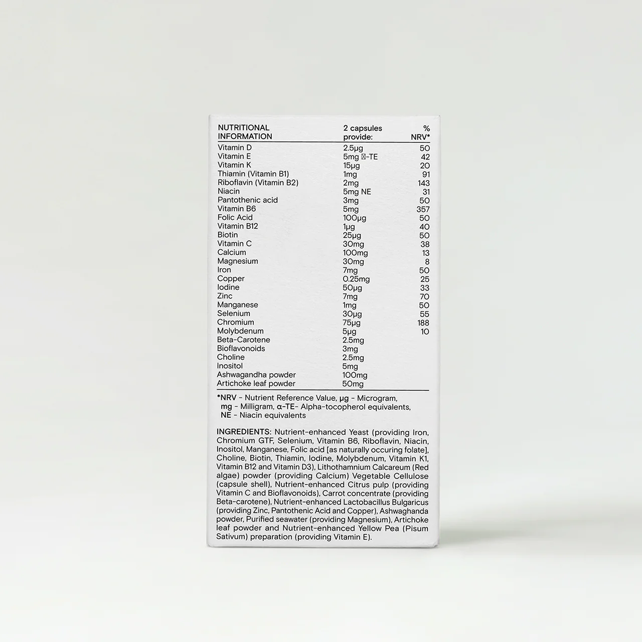 Wild Nutrition Food-Grown® Daily Nutrient for Teen Girls - Image 2