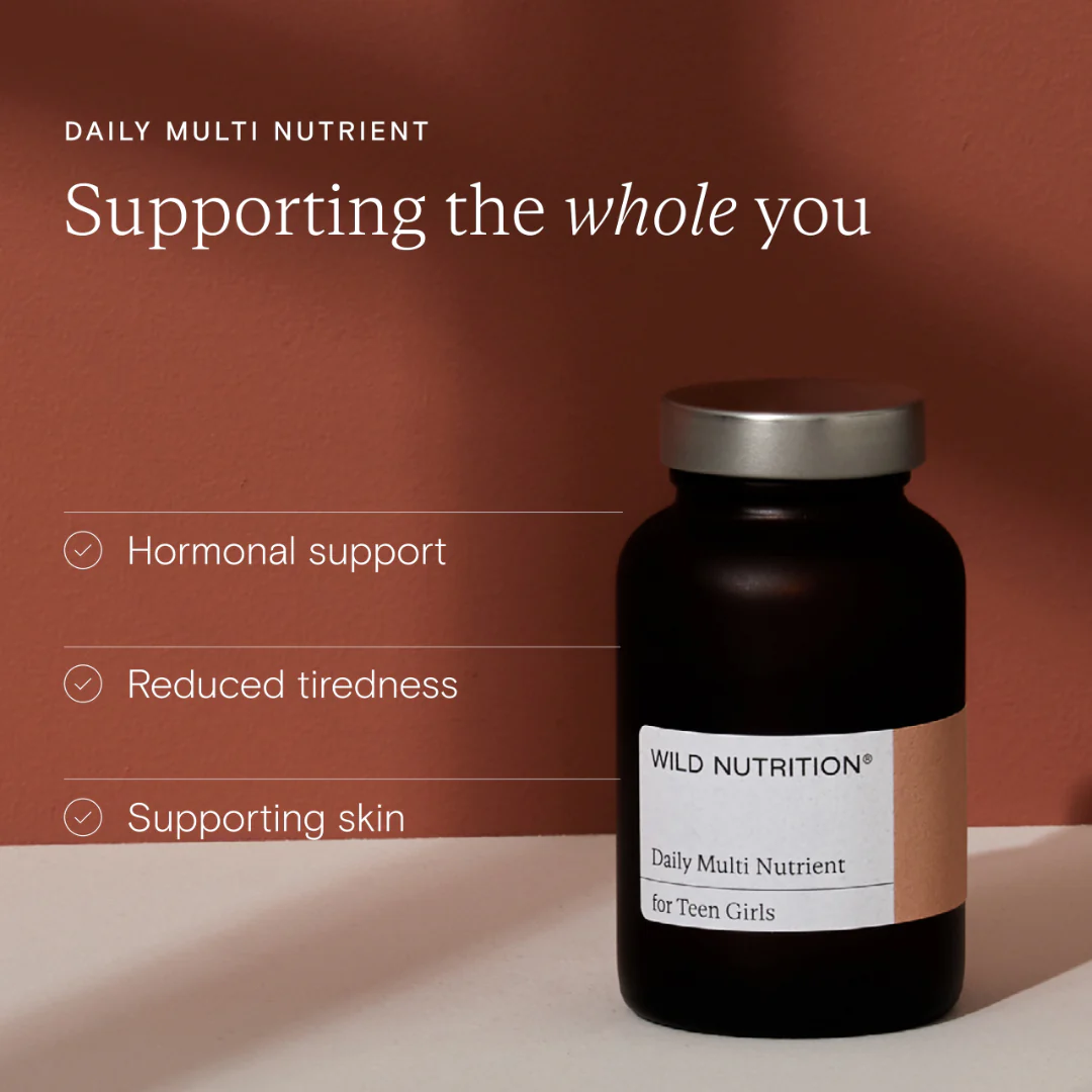 Wild Nutrition Food-Grown® Daily Nutrient for Teen Girls - Image 5