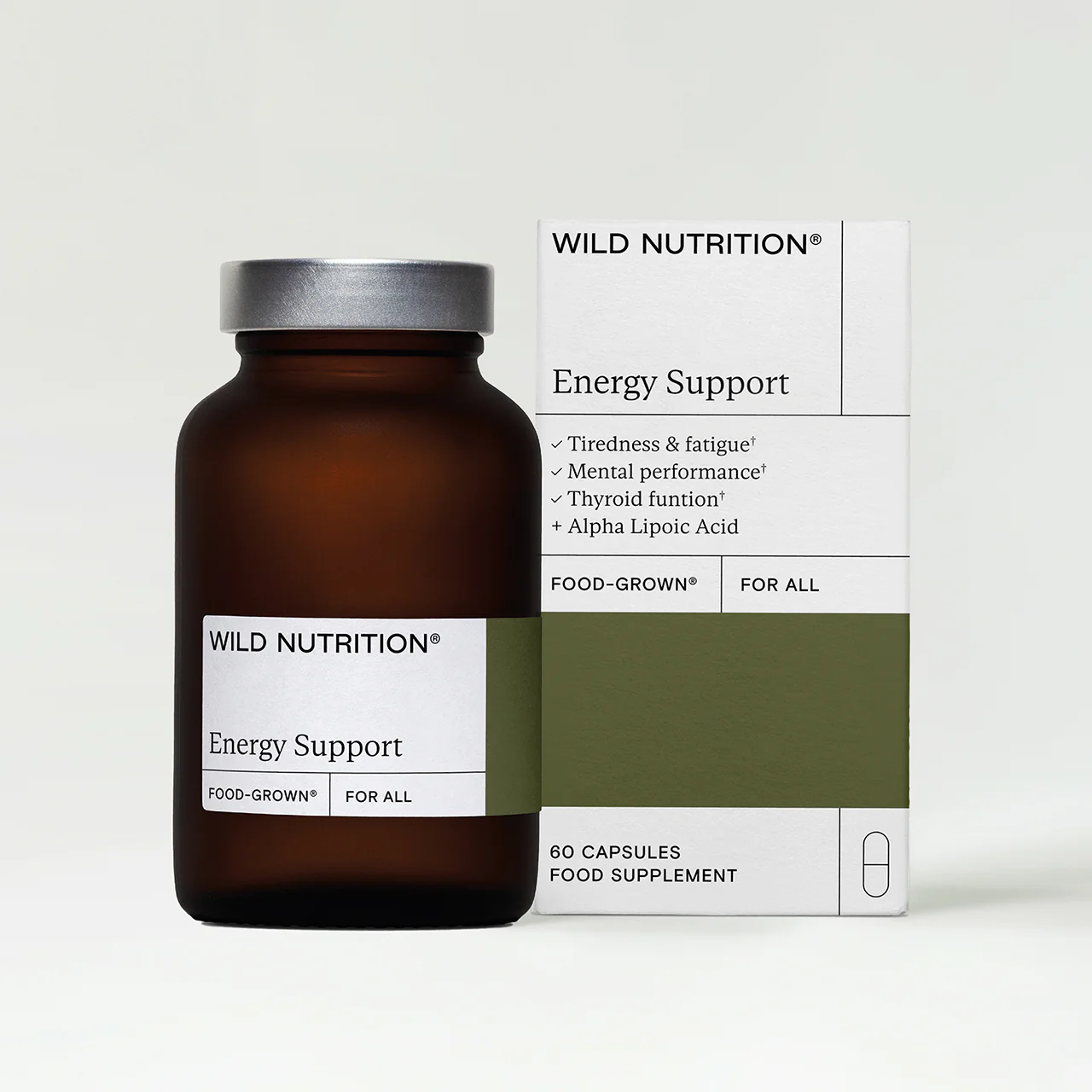 Wild Nutrition Food-Grown® Energy Support