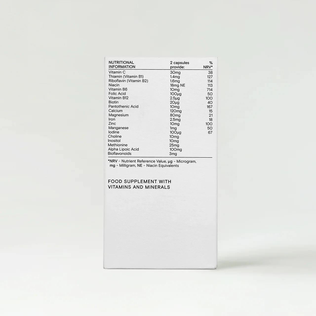 Wild Nutrition Food-Grown® Energy Support - Image 2