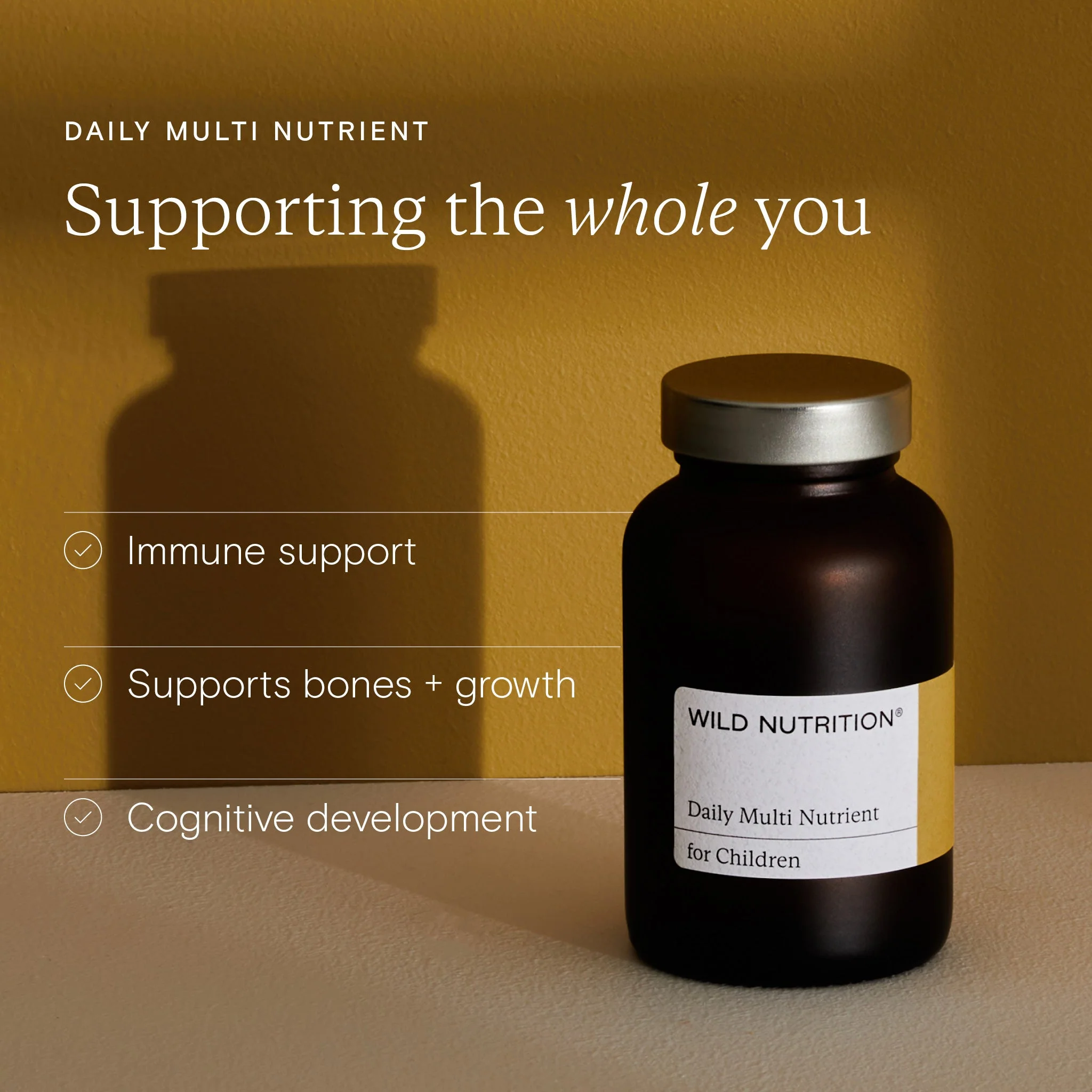 Wild Nutrition Food-Grown® Child's Daily Multi Nutrient - Image 5