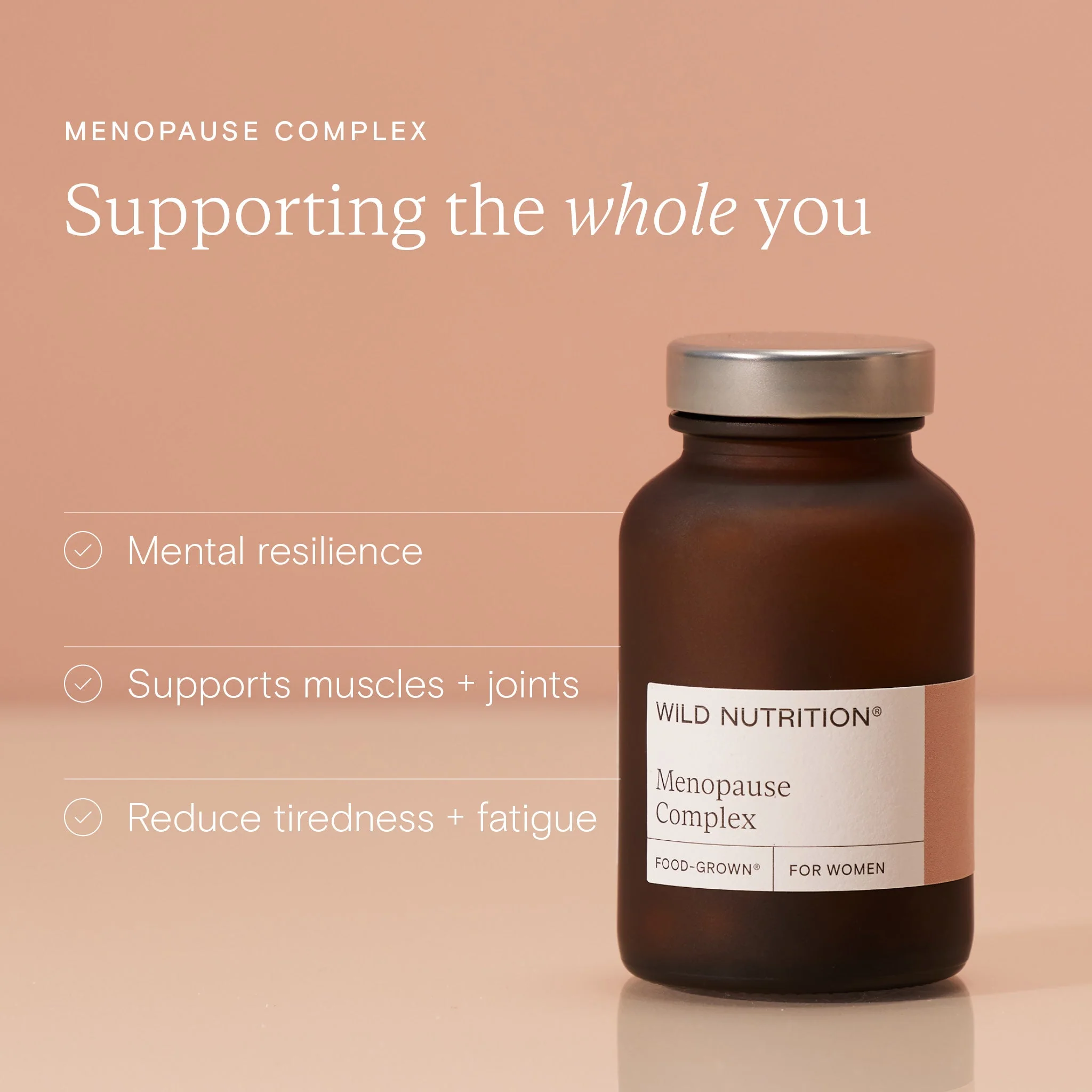 Wild Nutrition Food-Grown® Menopause Complex - Image 3