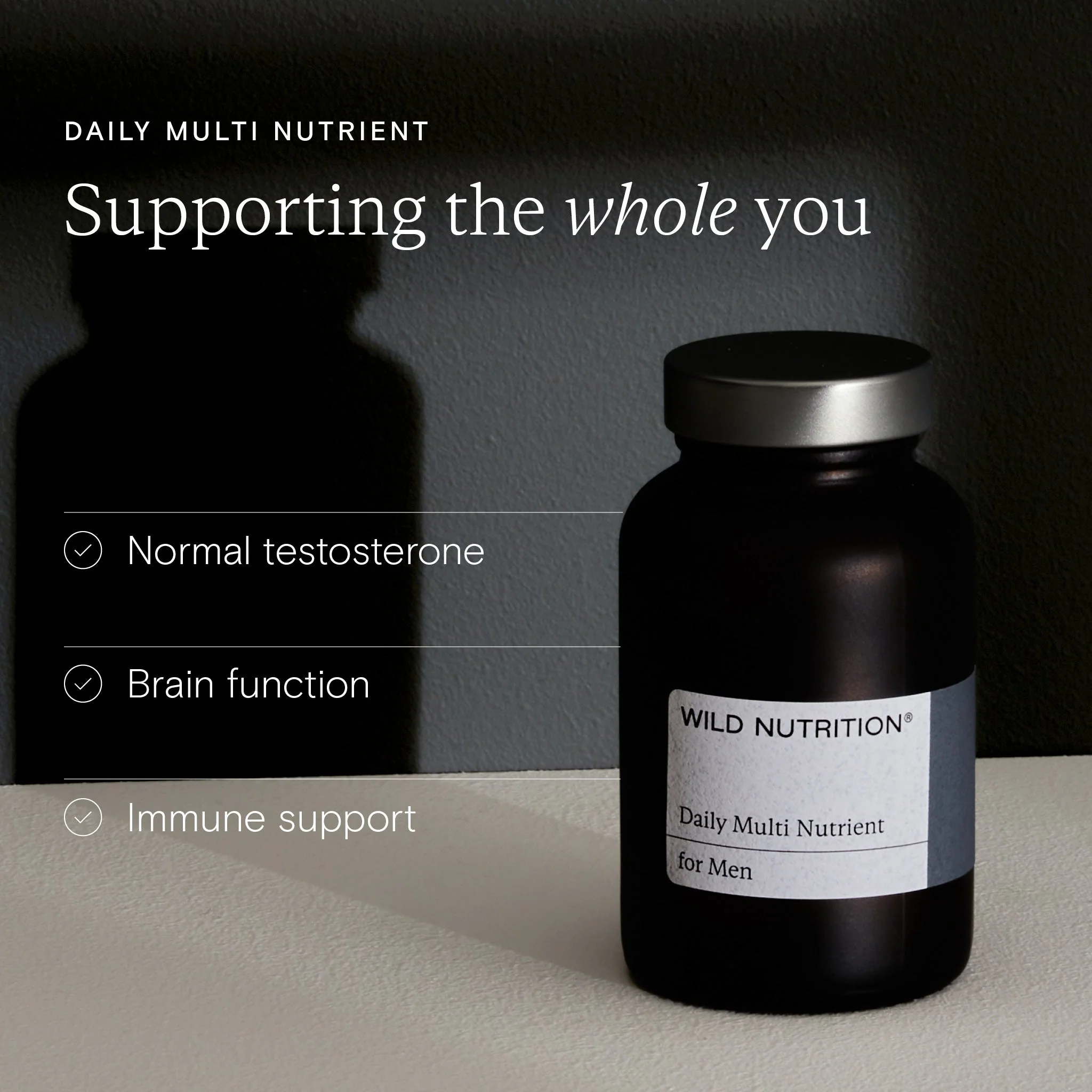 Wild Nutrition Food-Grown® Mens Daily Nutrient - Image 5