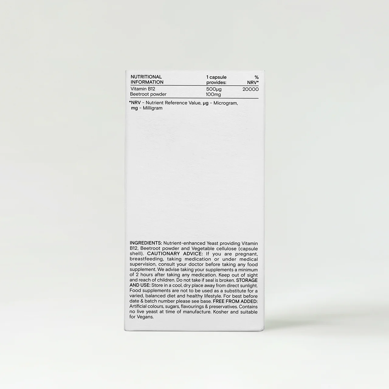 Wild Nutrition Food-Grown® Vitamin B12 Plus - Image 2