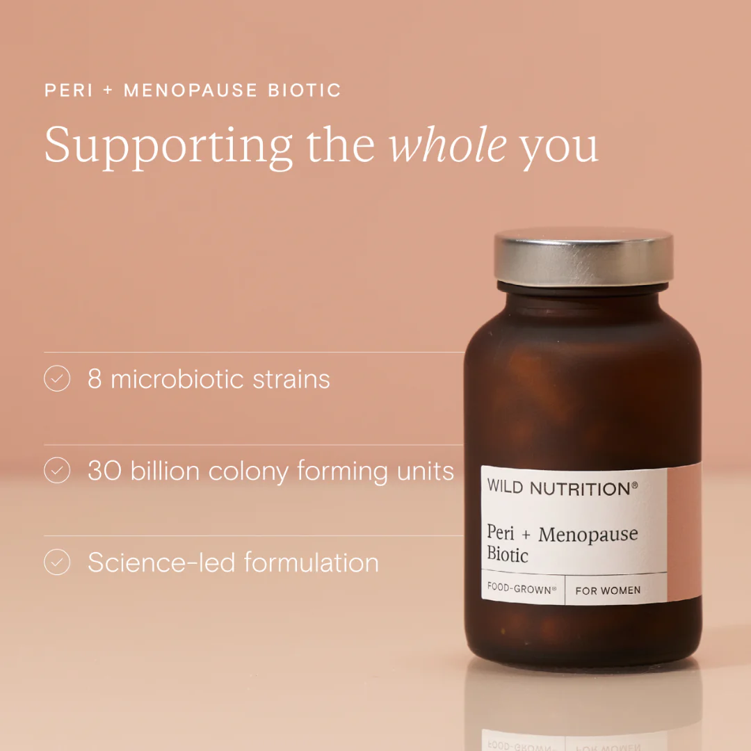 Wild Nutrition Food-Grown® Peri + Menopause Biotic - Image 5