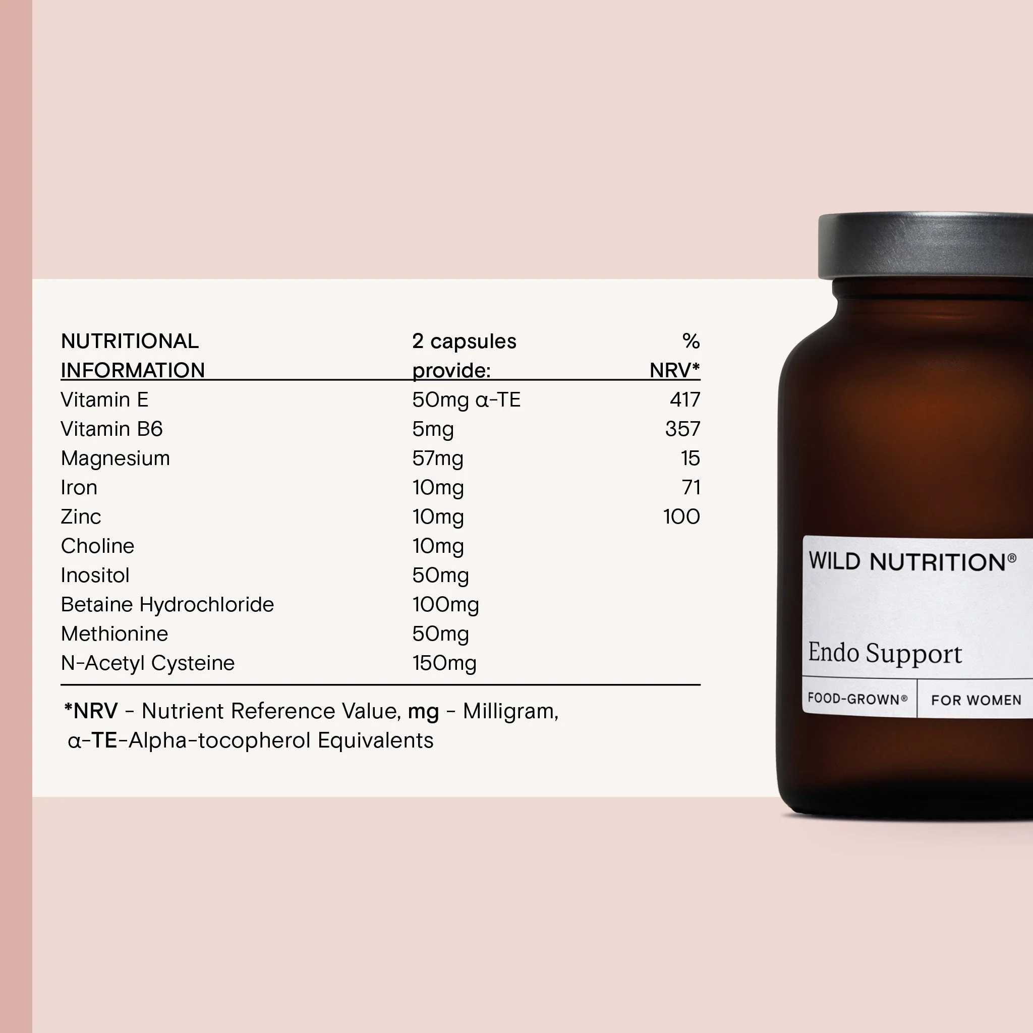 Wild Nutrition Food-Grown® Endo Support - Image 8